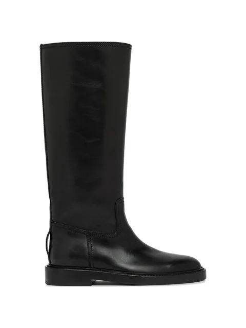 Laydee buckle-strap knee-high boots