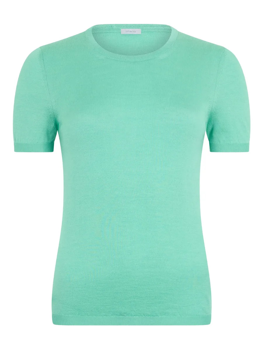 short-sleeve knitted top 2