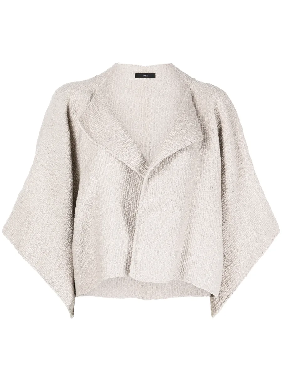 cropped wide-sleeve bolero 2