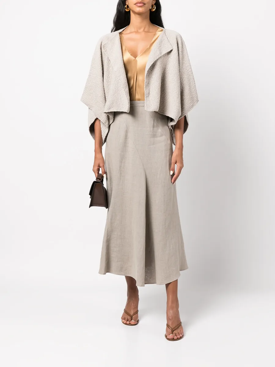 cropped wide-sleeve bolero 4