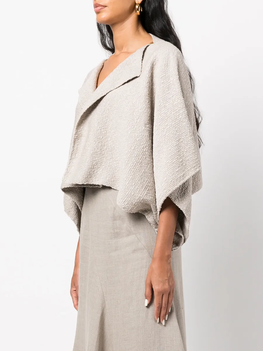 cropped wide-sleeve bolero 5