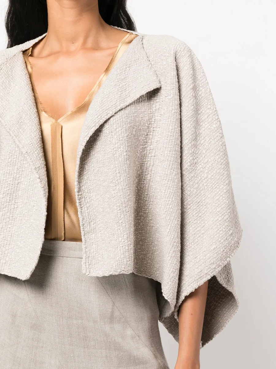 cropped wide-sleeve bolero 10