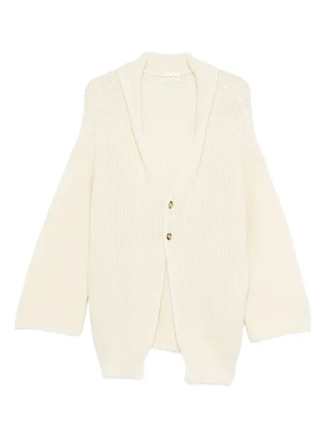 shawl-collar cardigan