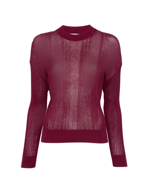 round-neck jumper