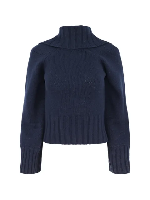 open-back sweater
