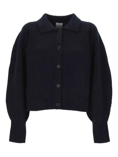 wool blend cardigan