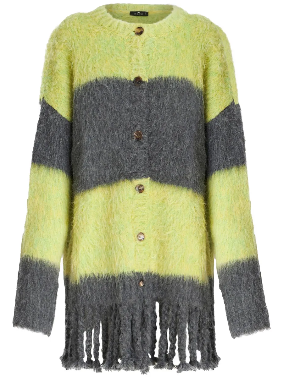 striped brushed cardi-coat 2