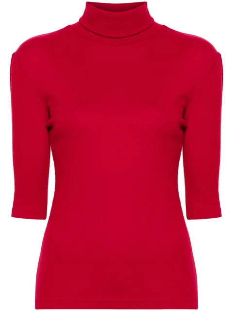 roll-neck top