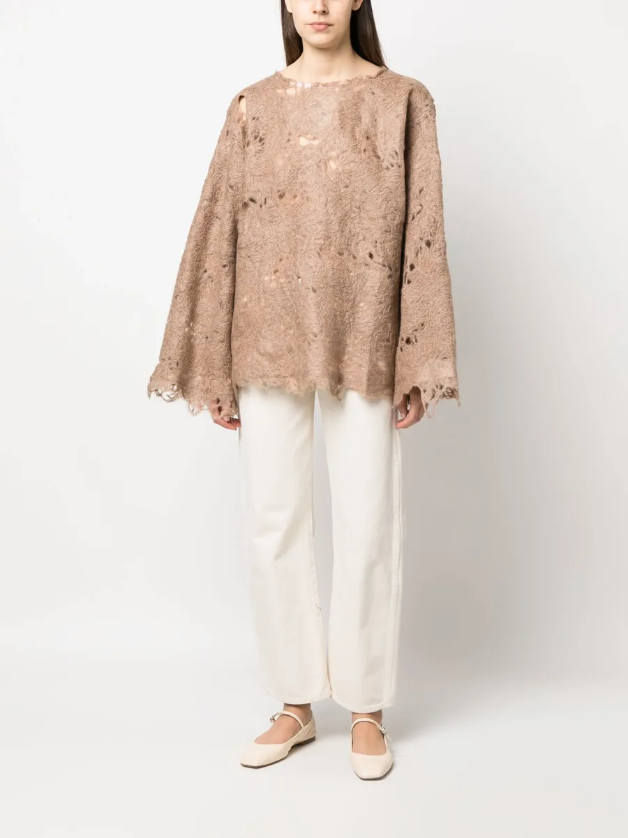 distressed-effect DOOMBOH® jumper 4