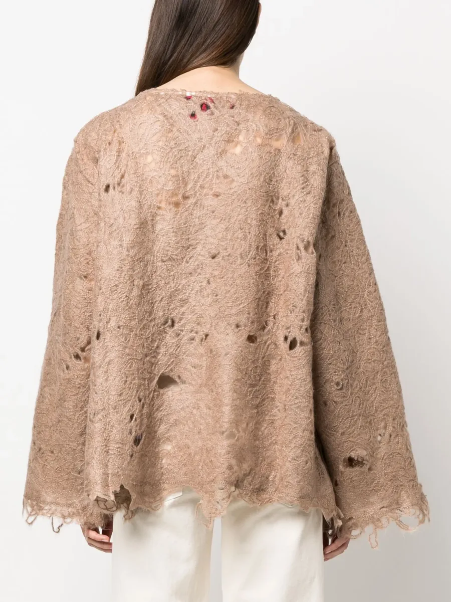 distressed-effect DOOMBOH® jumper 7