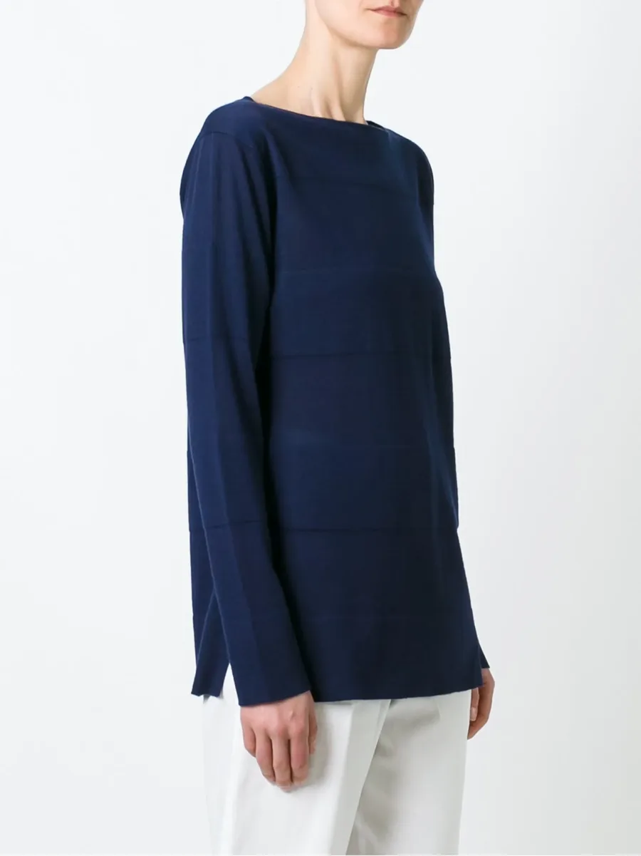 cashmere boat neck sweater 6