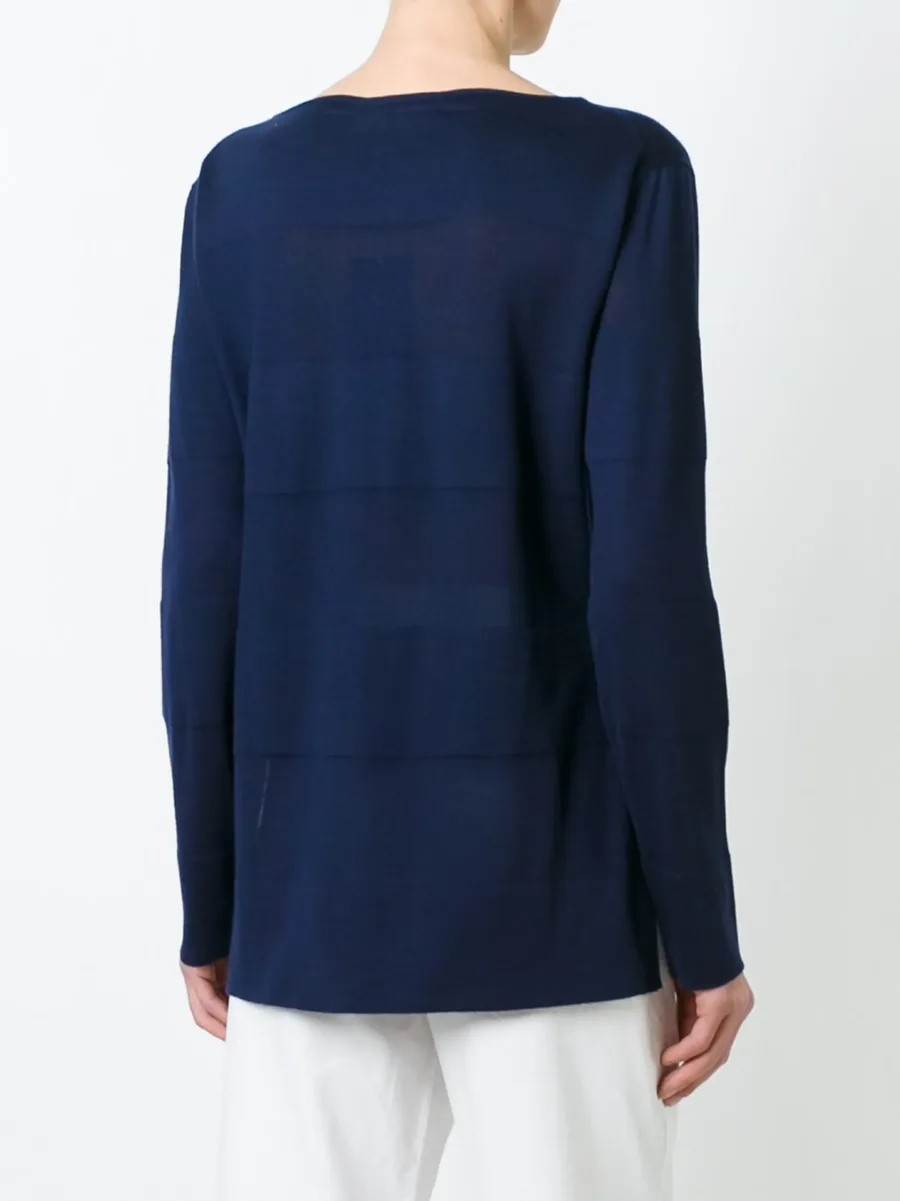 cashmere boat neck sweater 7