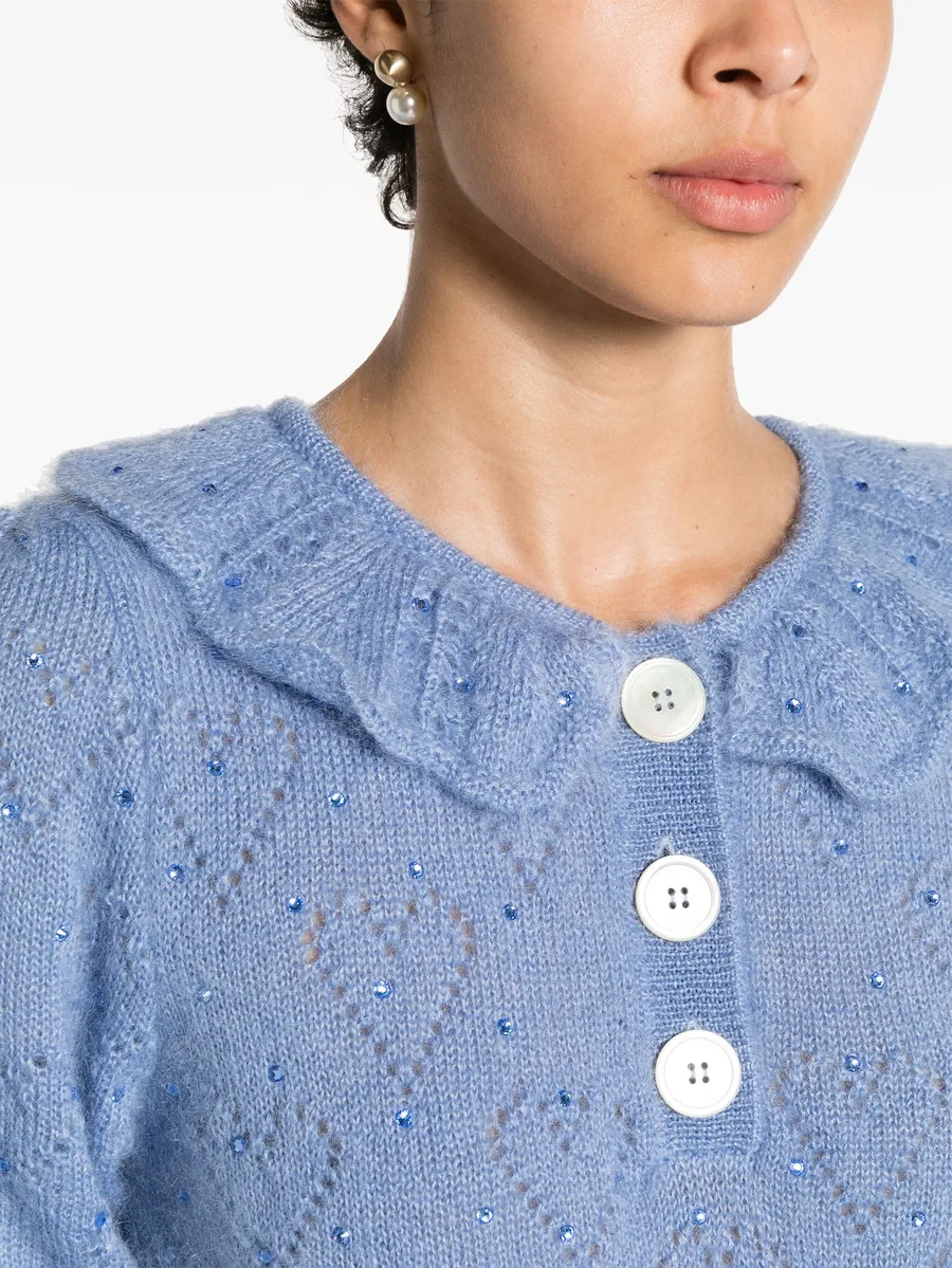 crystal-embellished crop top 10