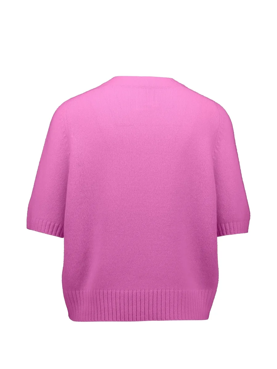 short-sleeve cashmere sweater 4