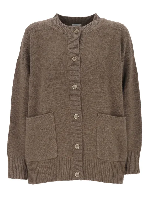 wool blend cardigan