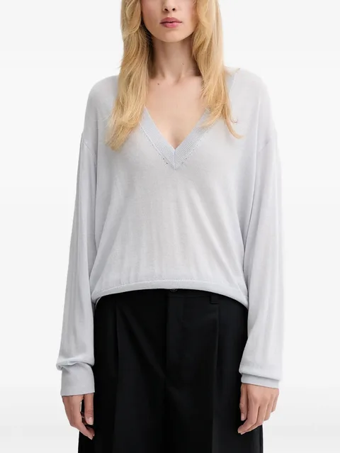V-neck sweater