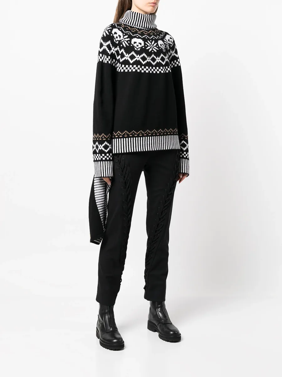 wool intarsia-knit roll-neck jumper 5