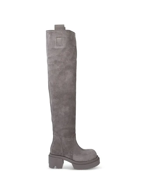 platform over-the-knee boots
