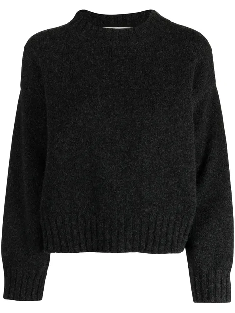 cropped cashmere jumper