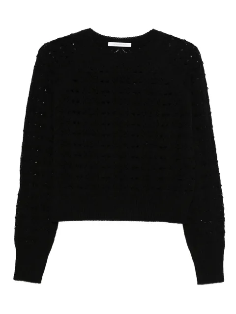 openwork sweater