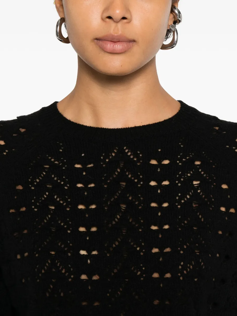 openwork sweater 10