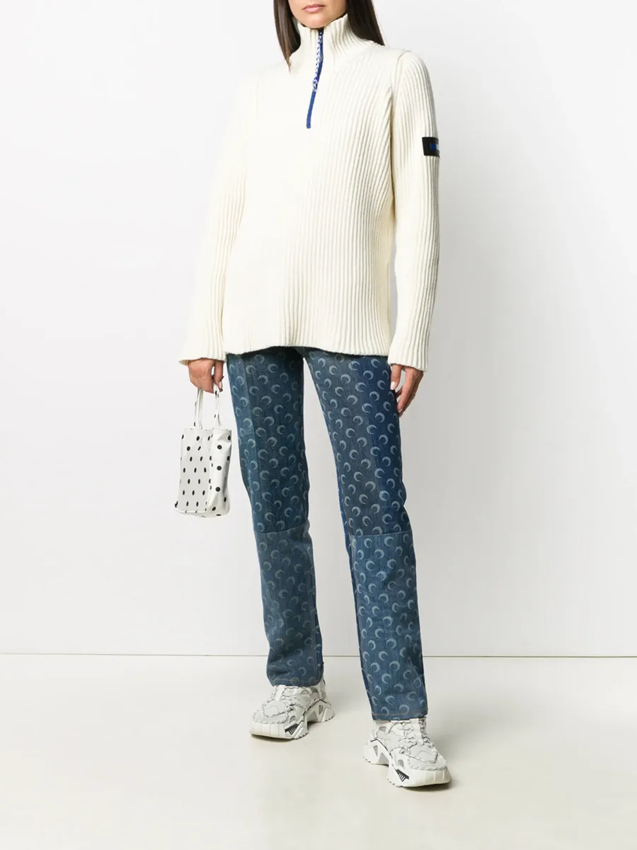 ribbed knit jumper 6