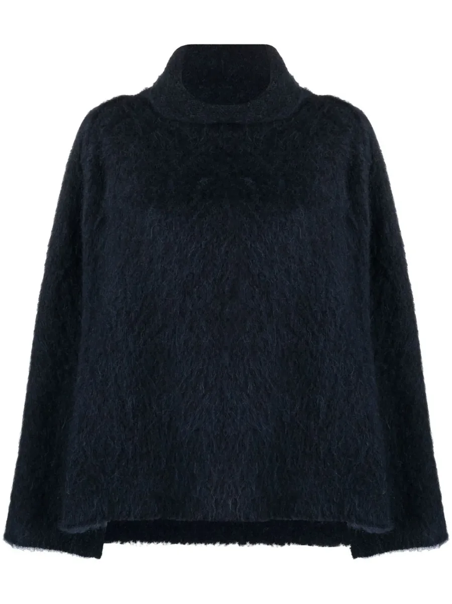 alpaca-blend turtleneck sweater 2