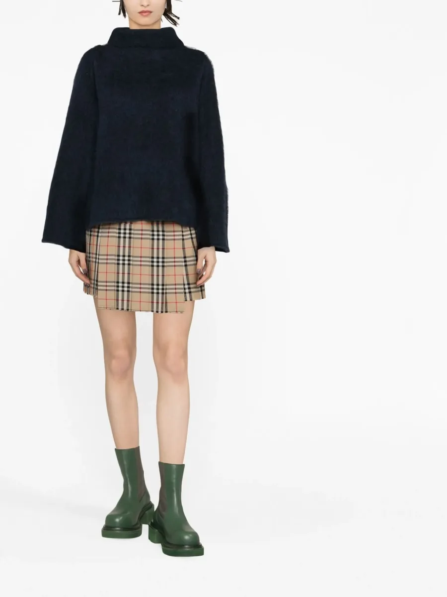alpaca-blend turtleneck sweater 4