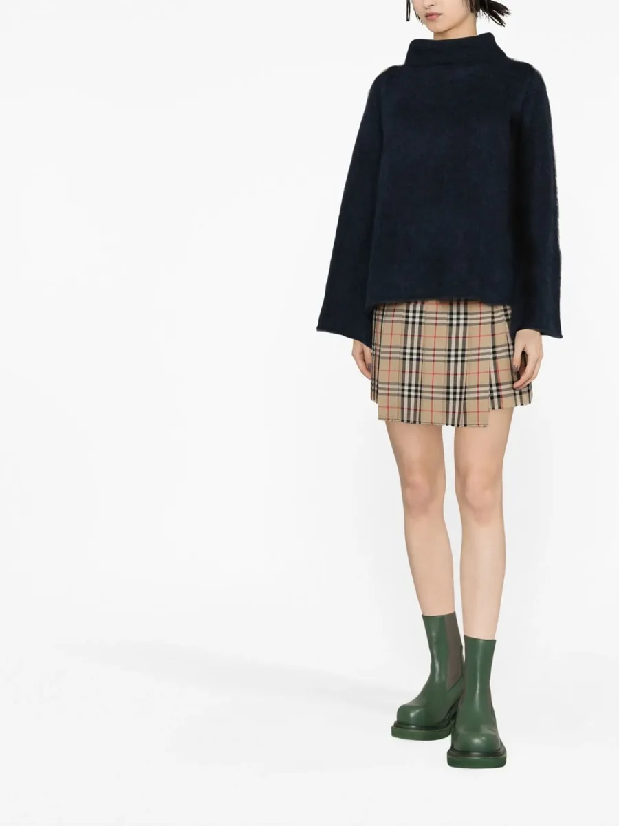 alpaca-blend turtleneck sweater 5