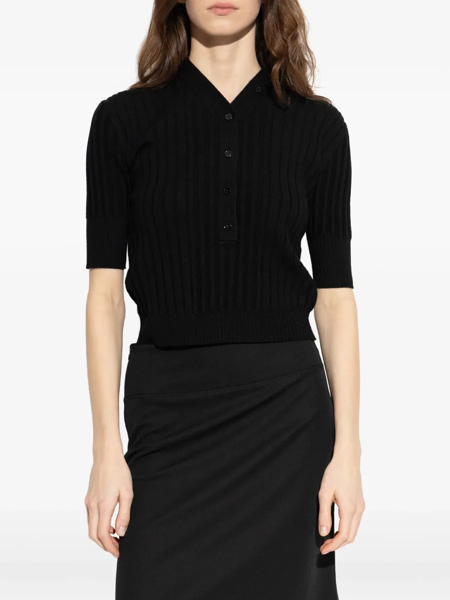 button ribbed sweater 6