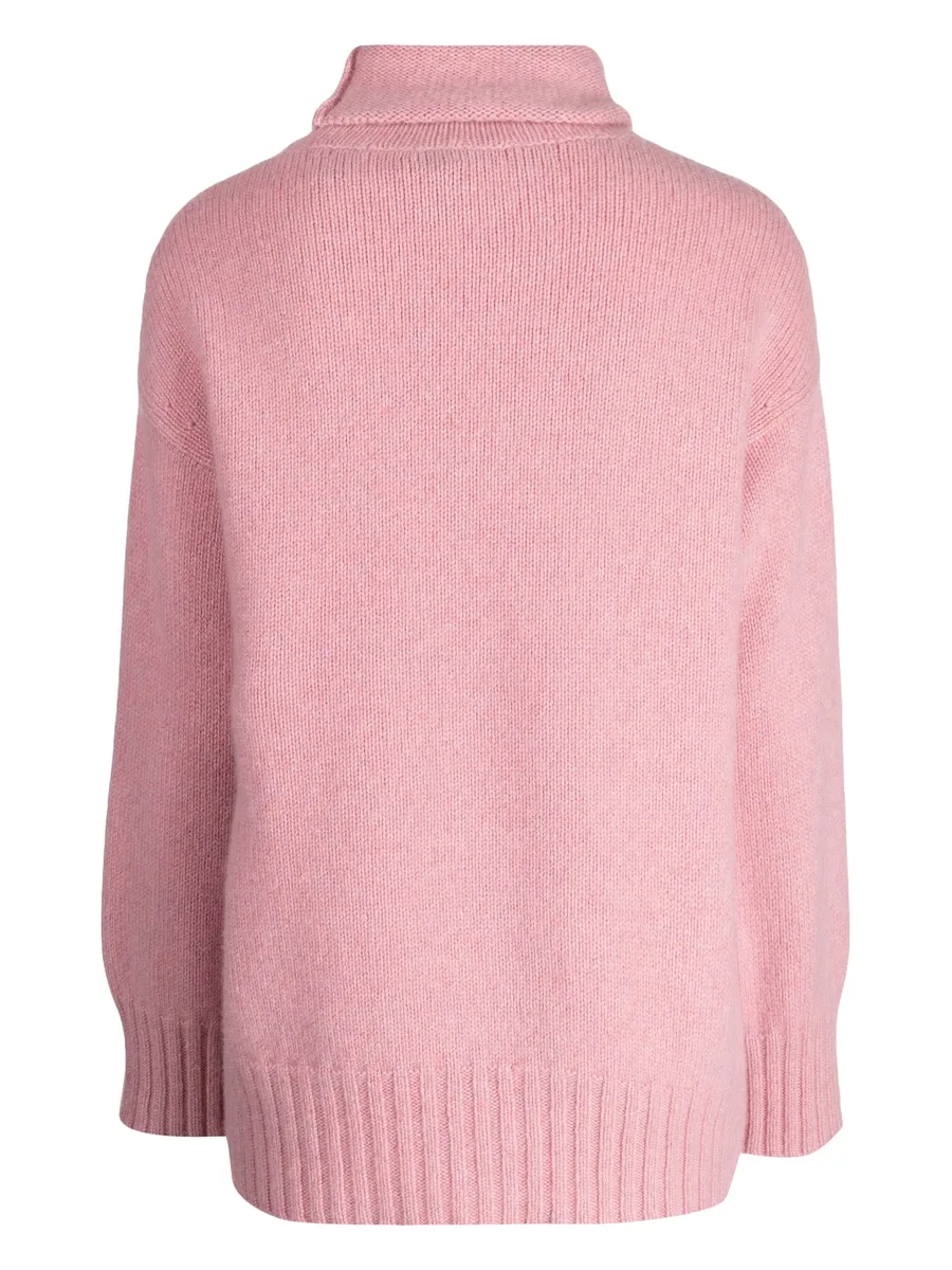 roll-neck cashmere jumper 4