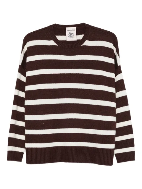 Abito Karen striped crew-neck sweater