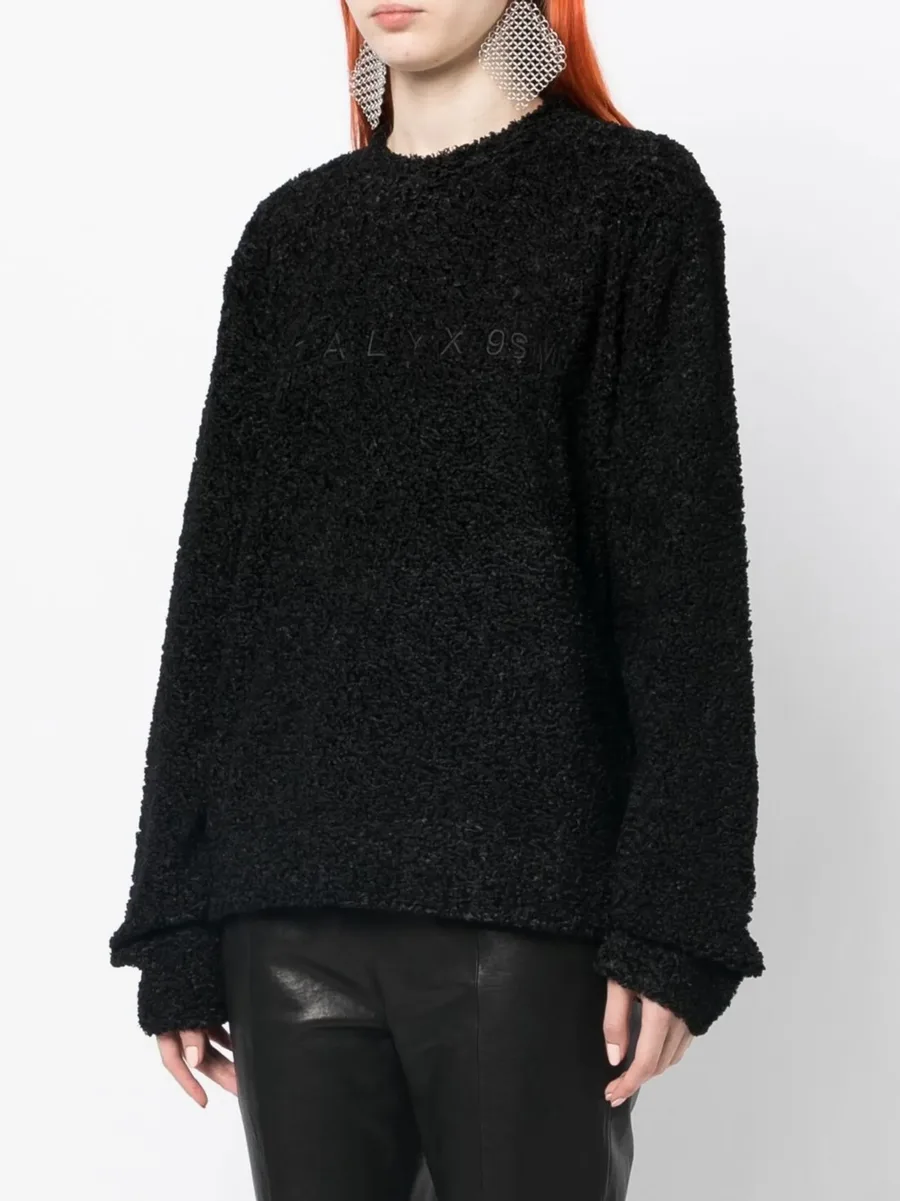 crew-neck brushed sweatshirt 5