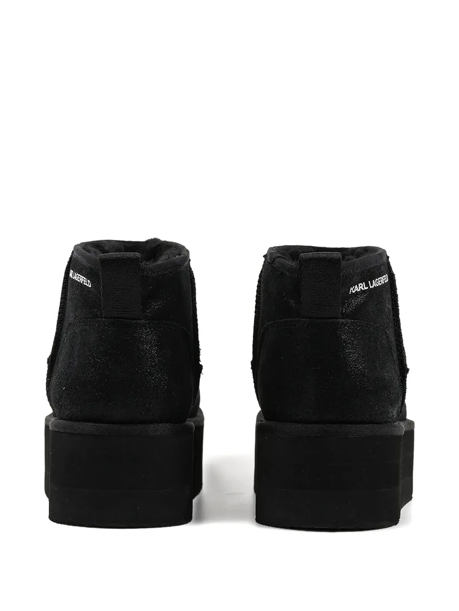 Thermo platform ankle boots 6