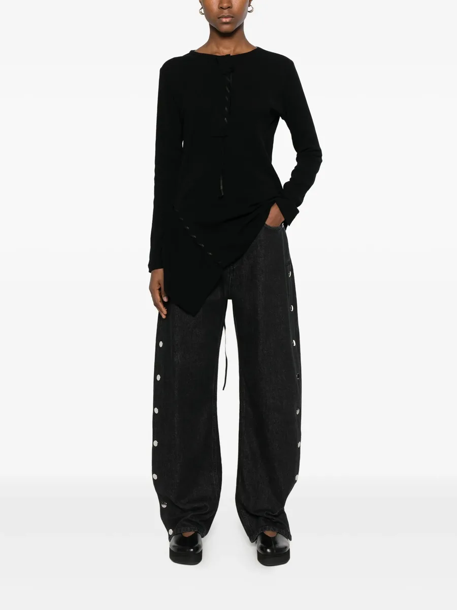 asymmetric knitted top 4