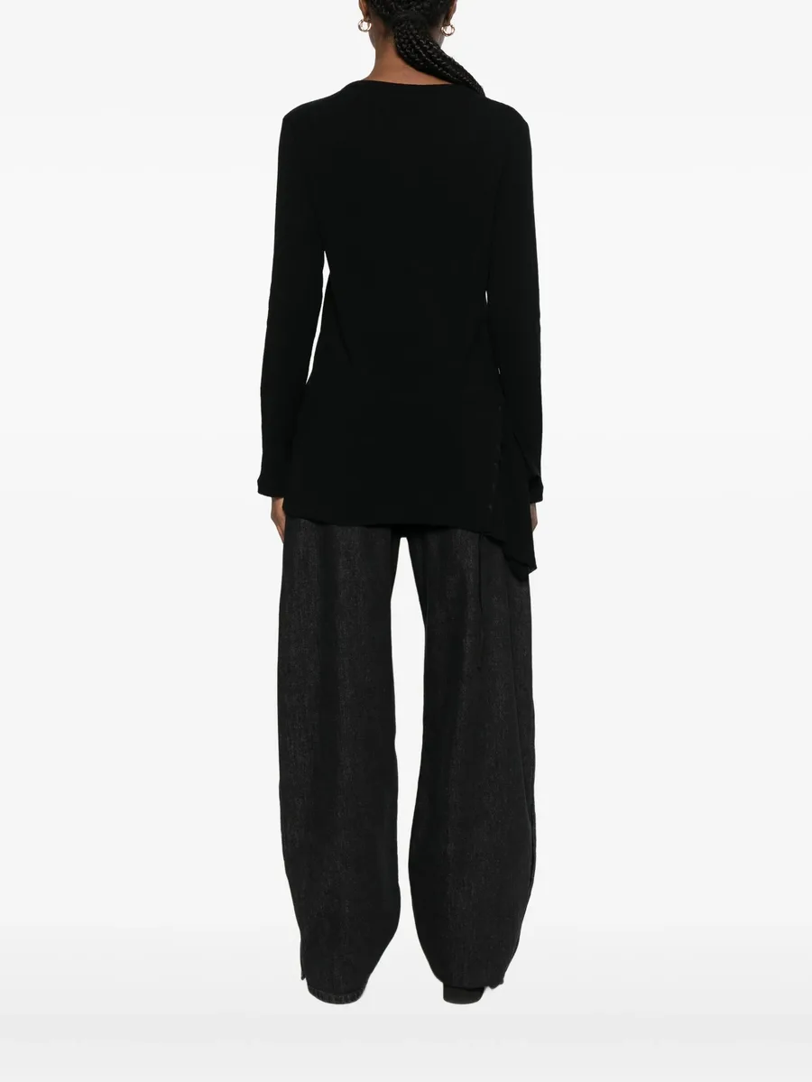asymmetric knitted top 7