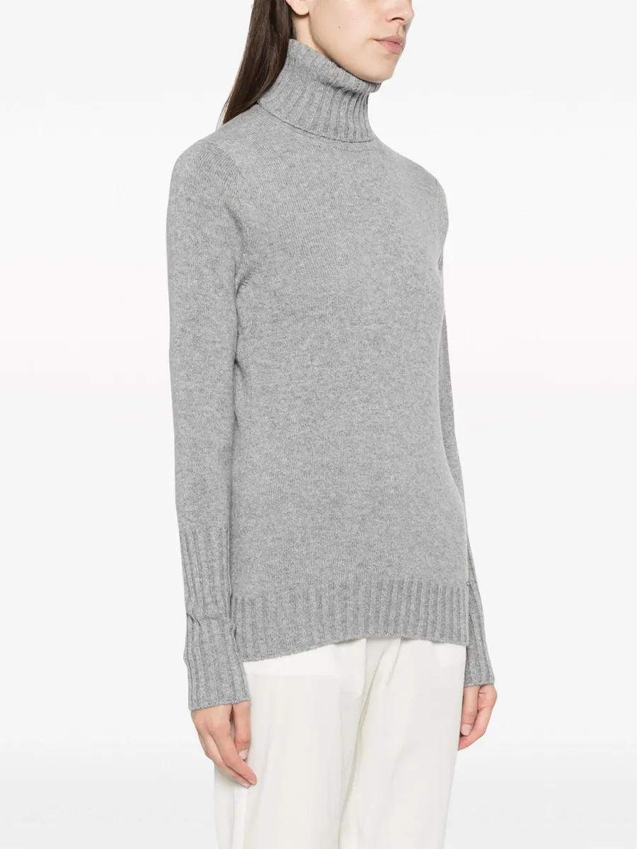 roll-neck cashmere jumper 6