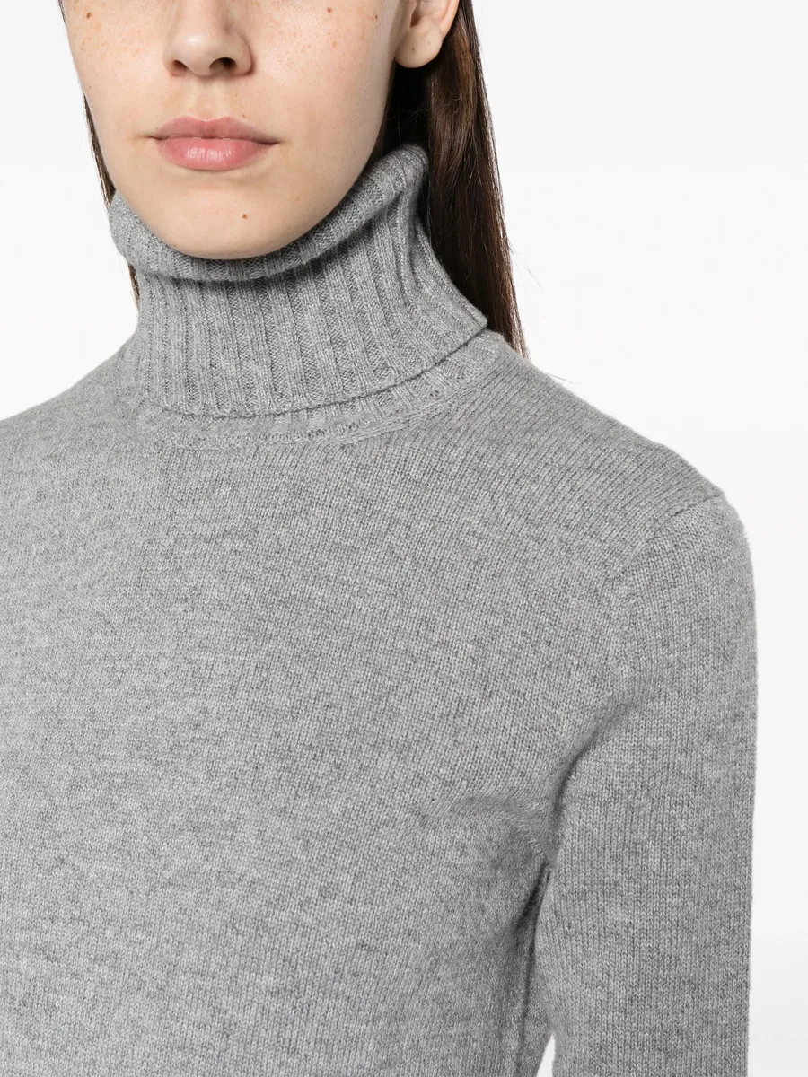roll-neck cashmere jumper 9