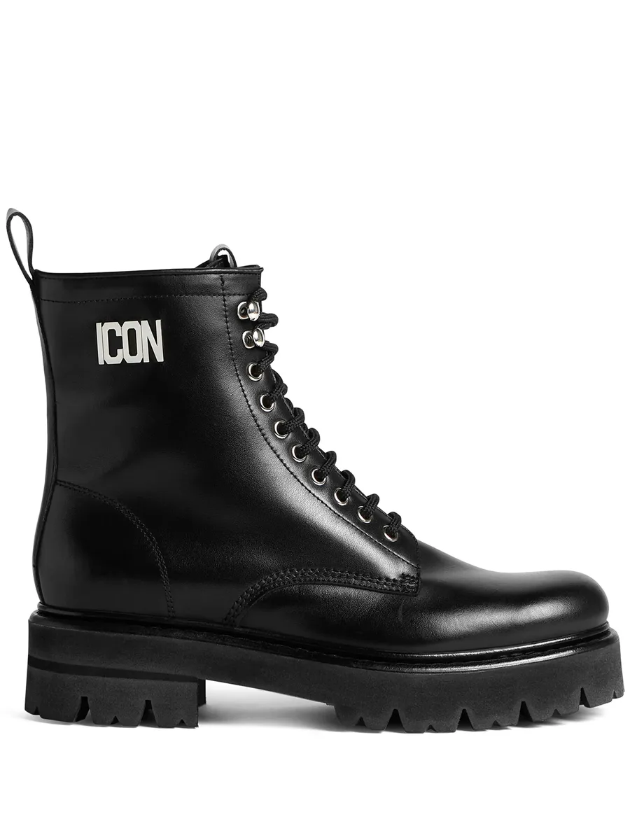 Icon plaque combat boots 1