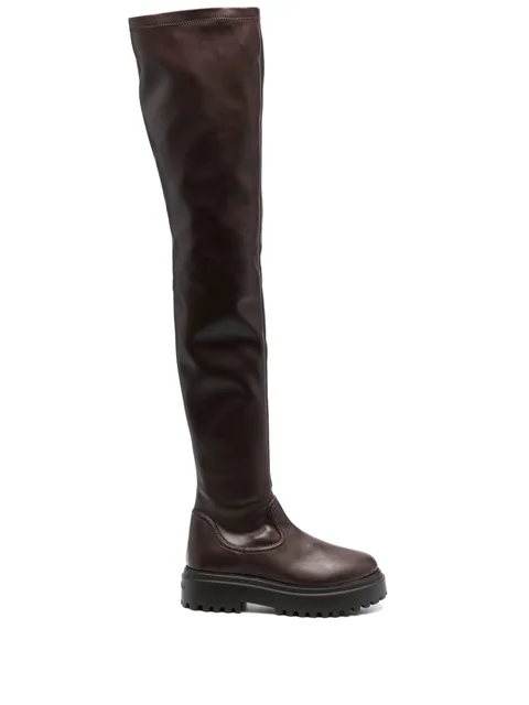 Ranger thigh-high boots