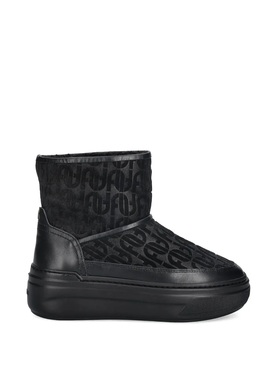 logo-print boots 2