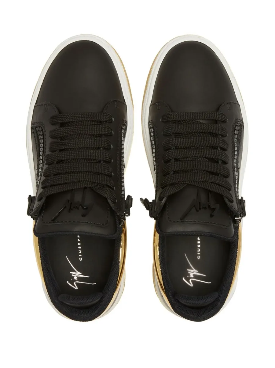 GZ94 double-zip low-top sneakers 7
