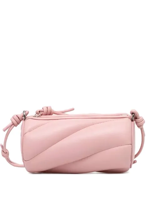 padded leather crossbody bag