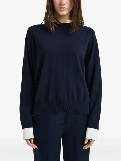 layered sweater
