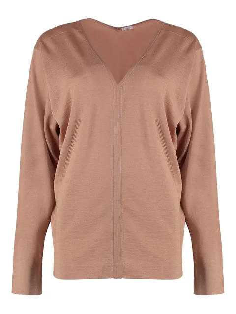 fine-knit jumper