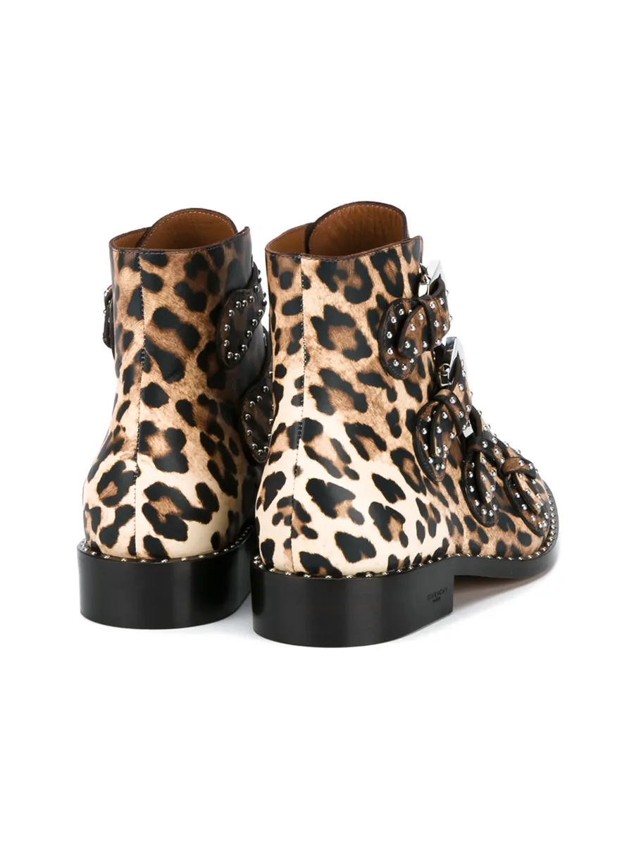 leopard print boots 7
