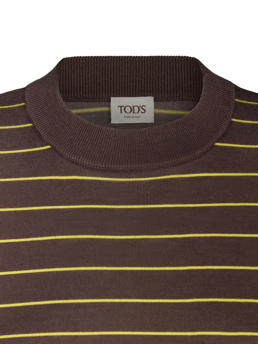 long-sleeve striped sweater 11