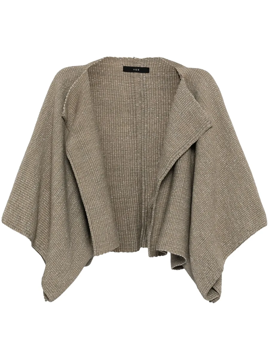 asymmetric lurex cape 2