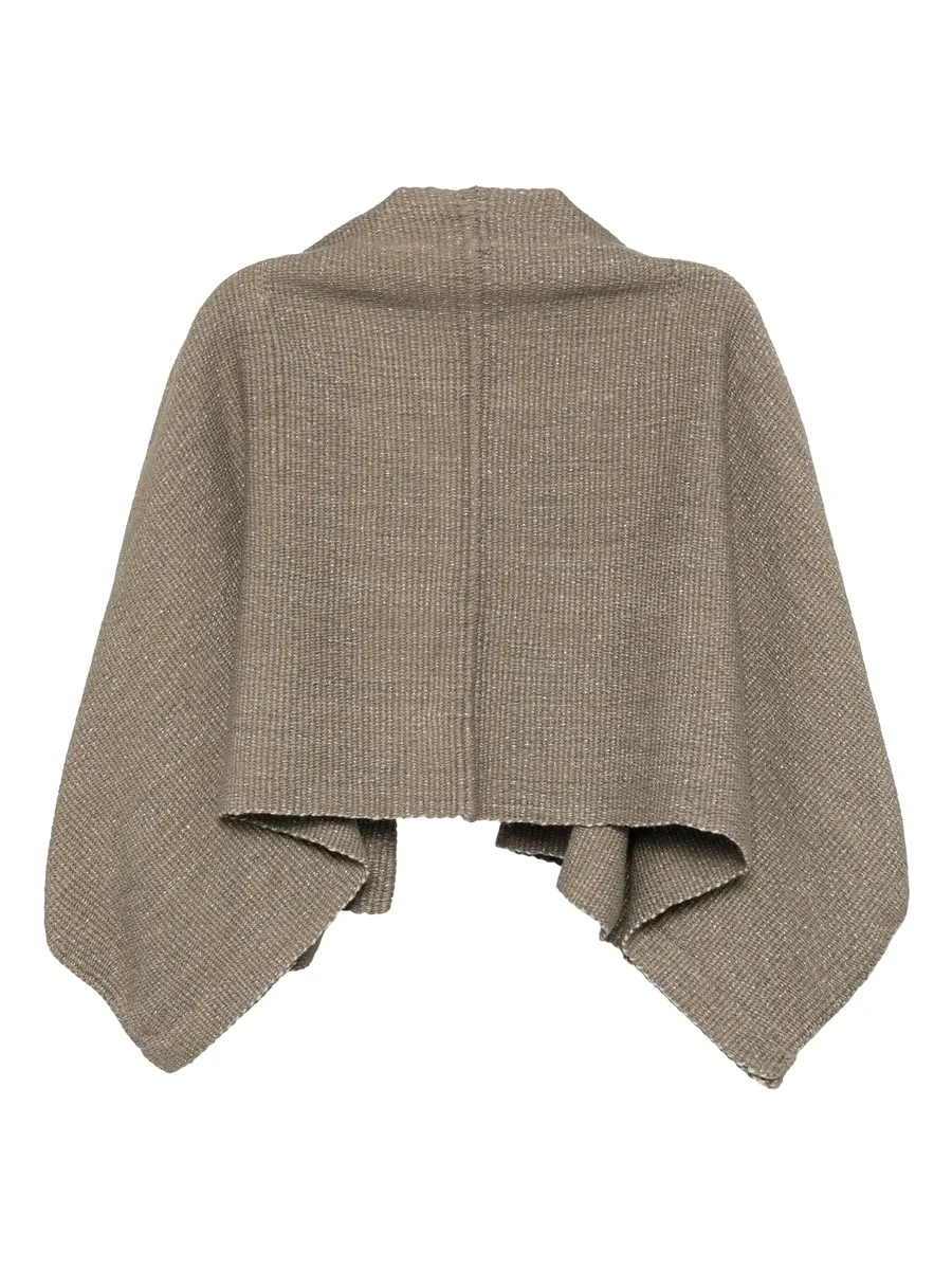 asymmetric lurex cape 4