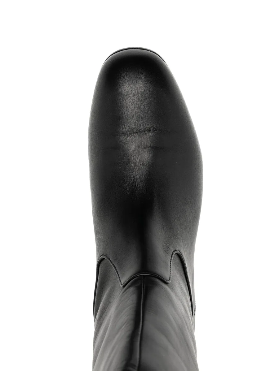 tassel-detail leather boots 8